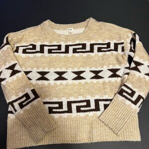 Abstract Sweater